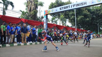 560 Atlet Sepatu Roda Bogor Perebutkan Kejuaraan Open 2022 Piala Wali Kota