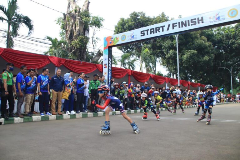 560 Atlet Sepatu Roda Bogor Perebutkan Kejuaraan Open 2022 Piala Wali Kota