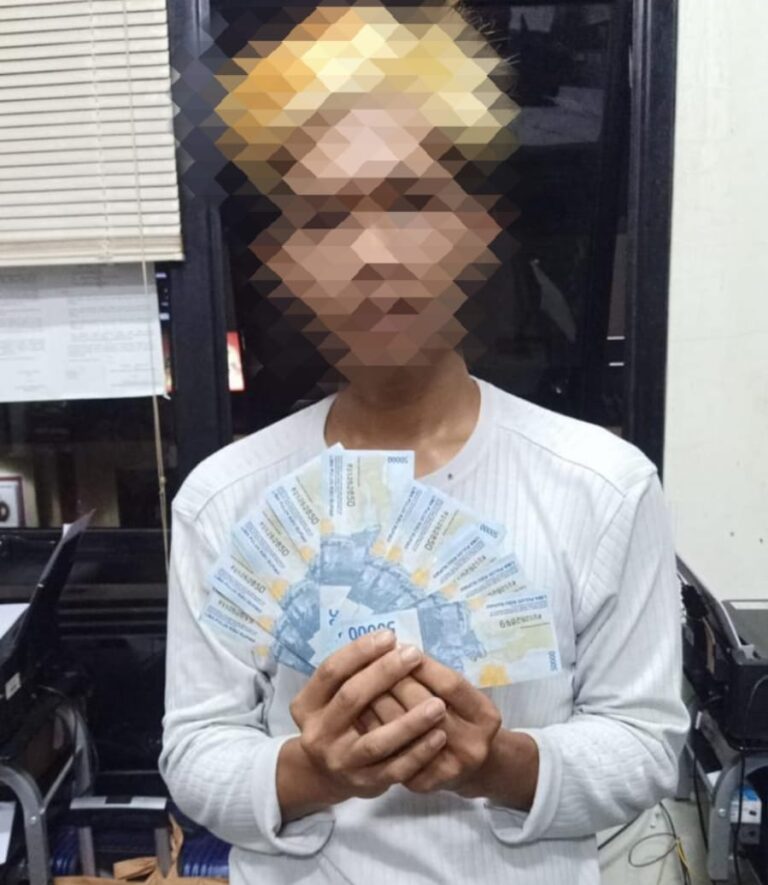 Sat Reskrim Polres Bogor Tangkap Pelaku Pengedar Uang Palsu