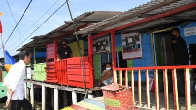 Rumah Layak Huni di Permukiman Belawan di Cek Presiden