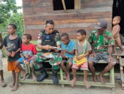 Segenggam Beras Sangat Berarti di Perbatasan Papua