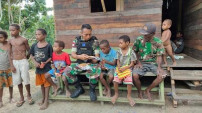 Segenggam Beras Sangat Berarti di Perbatasan Papua