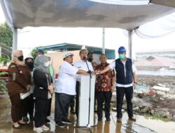 Plh. Wali Kota Bogor Dedie Rachim Ground Breaking Revitalisasi Blok I RSUD Kota Bogor
