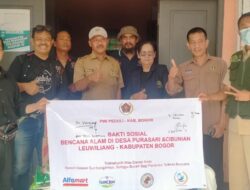 PWI Peduli Kab. Bogor Perduli Musibah Bencana Pamijahan dan Leuwiliang