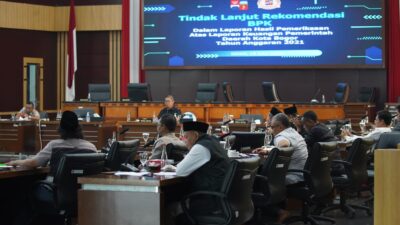 Temuan Rekomendasi BPK, DPRD Kota Bogor Kecewa Ada Tiga SKPD Belum Menindaklanjuti