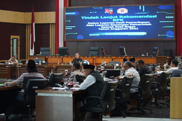 Temuan Rekomendasi BPK, DPRD Kota Bogor Kecewa Ada Tiga SKPD Belum Menindaklanjuti
