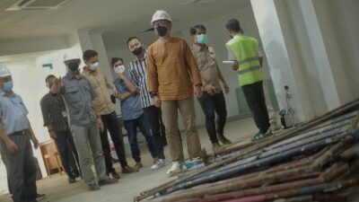 Pembangunan Gedung Disarpus di Cek, Target 18 November Selesai