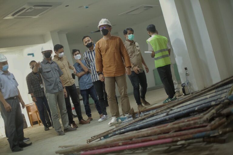 Pembangunan Gedung Disarpus di Cek, Target 18 November Selesai