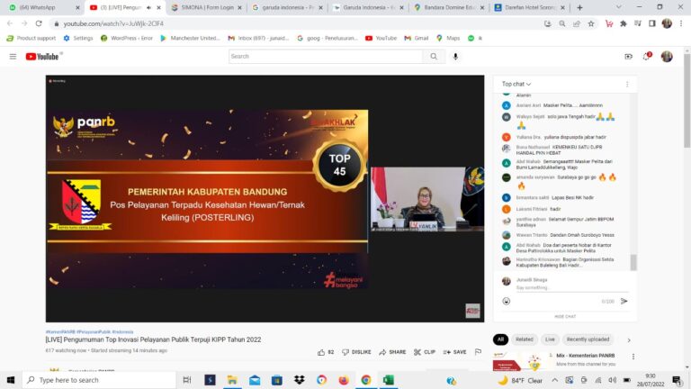 POSTERLING Raih Top 45 KIPP 2022 dari Kementerian PAN RB