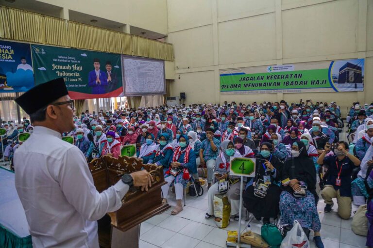 Alhamdulillah… 408 Jama’ah Haji Asal Kota Bogor Tiba dalam Keadaan Sehat