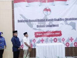 DP3A dan FKUB Gelar Deklarasi Rumah Ibadah Ramah Anak di Kota Bogor