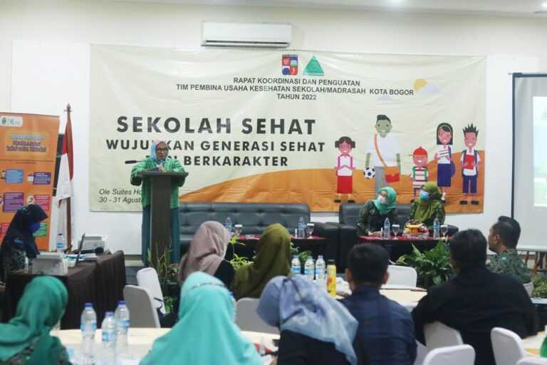 Sekda Kota Bogor Minta Tim Pembina  UKS/M Dievaluasi