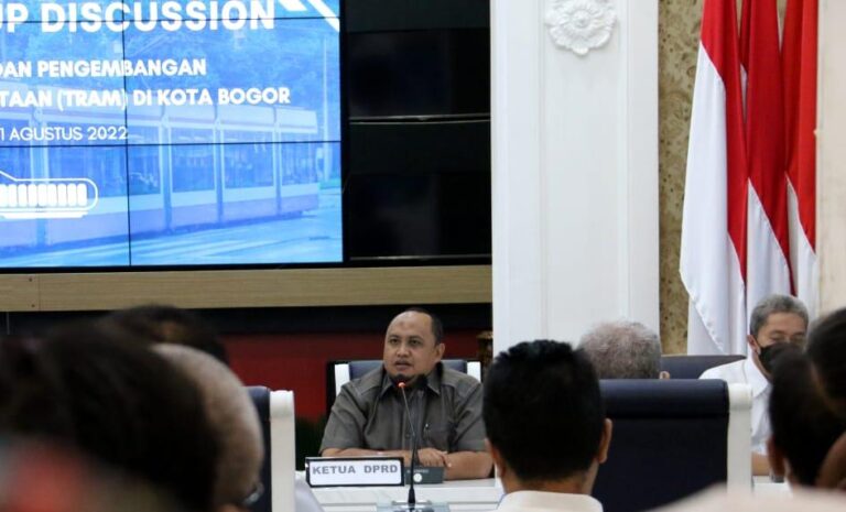 Tiga Poin Penting dari Ketua DPRD Untuk Pengembangan Tram Kota Bogor