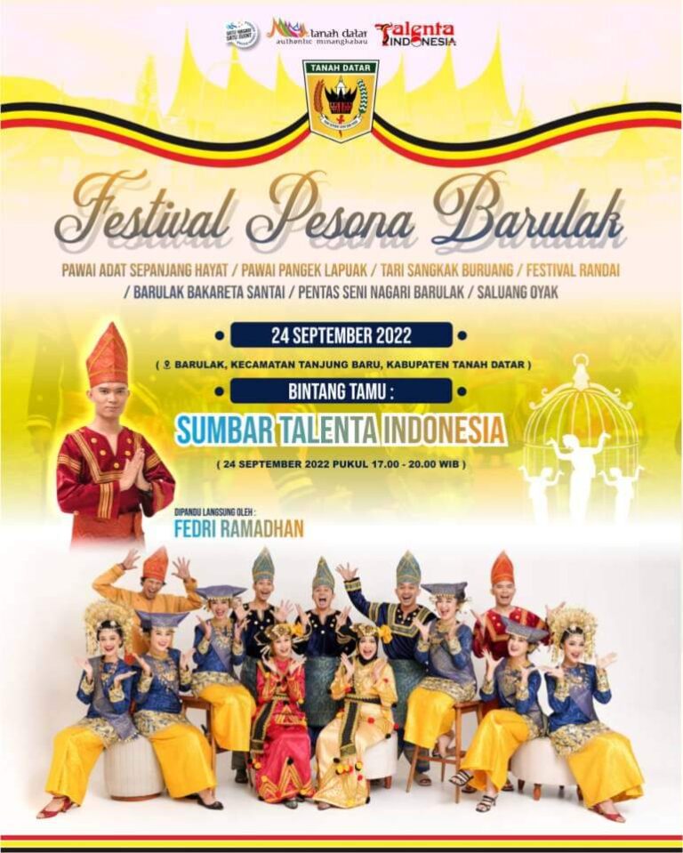 Festival Pesona Barulak Siap Digelar pada 24 – 26 September 2022