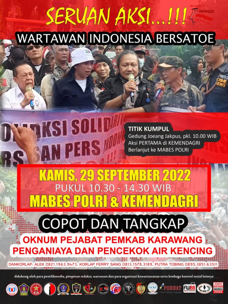 Diamnya Bupati Karawang, Apakah Ada Keterlibatan Dengan Penculikan dan Penganiayaan Oleh Oknum Pejabat Terhadap Dua Wartawan?