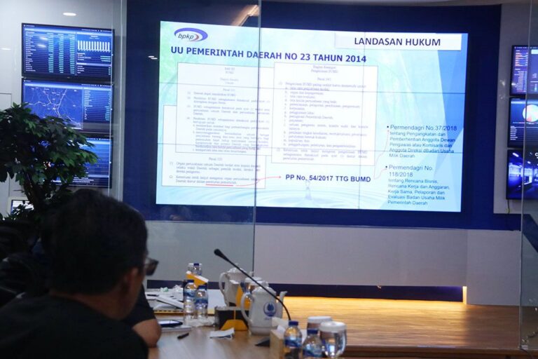 BPKP Provinsi Jawa Barat Asistensi  Perumda Tirta Pakuan Kota Bogor