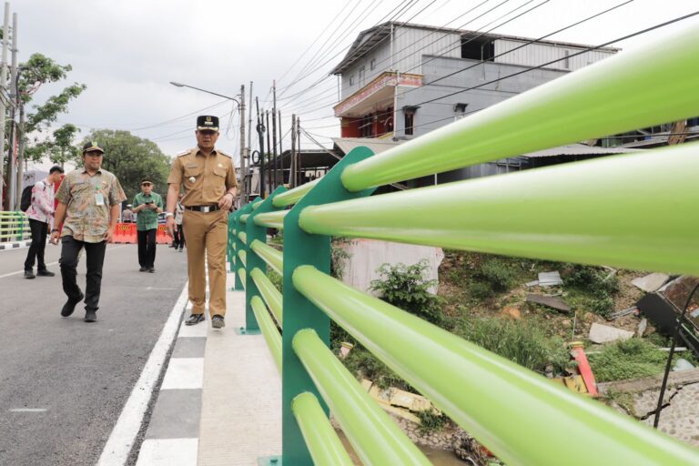 Jembatan Cisangkuy Banjaran Akhirnya Diresmikan
