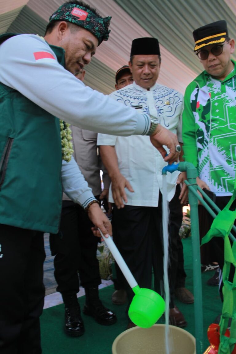 SPAM di Desa Margahurip Banjaran Diresmikan Bupati Bandung