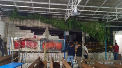 Akibat Cekcok Antara Dua Kubu, Tembok Pembatas Gereja HKBP Cibinong Dirusak