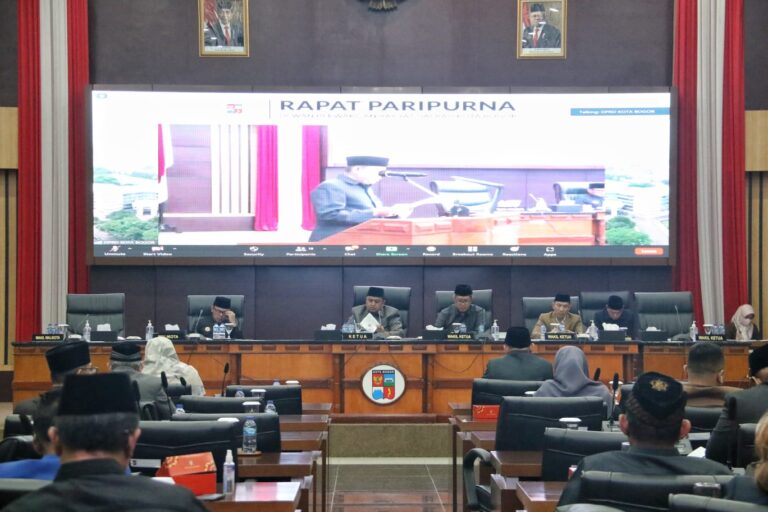 Tok! DPRD Kota Bogor Tetapkan Dua Perda Baru Olahraga dan Penyertaan Modal Pemerintah