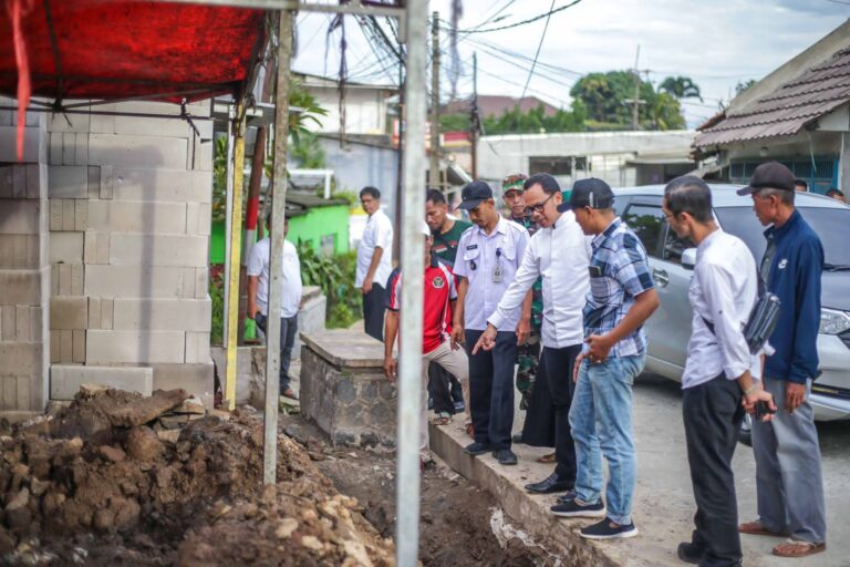 Wali Kota ‘Pelototi’ Progres Perbaikan Infrastruktur di Wilayah