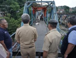 Gunakan Dana CSR, Jembatan Ledeng Berusia 100 Tahun Diperbaiki