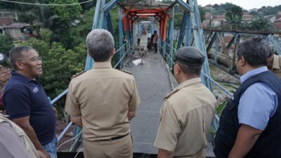 Gunakan Dana CSR, Jembatan Ledeng Berusia 100 Tahun Diperbaiki