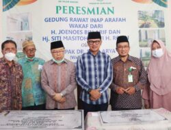 Wali Kota Sampaikan Tiga Tantangan Saat Resmikan Gedung KRIS Arafah RS Islam Bogor