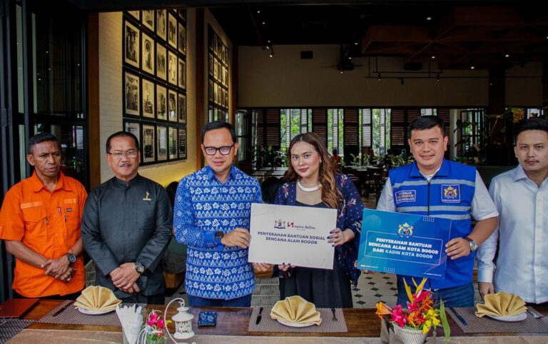 Pemkot Bogor Terima Bansos dari Swiss-Belinn dan Kadin Untuk Bencana Alam