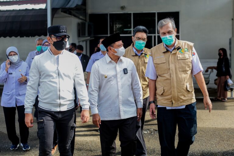 Wagub Jabar Uu Sidak Proyek Pembangunan Gedung RSUD Kota Bogor, Pastikan Sesuai Perencanaan