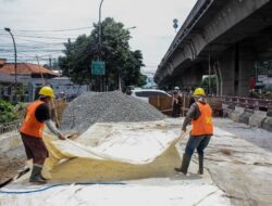 Perbaikan Jalan Amblas Sholis ke Cilebut, Minggu Depan Dibuka Satu Lajur