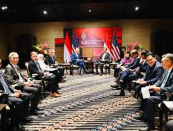Presiden Indonesia Lakukan Pertemuan Bilateral dengan Presiden AS
