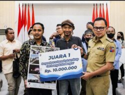 Pemenang Sayembara Desain Gerbang Kota Bogor Terima Hadiah Jutaan Rupiah