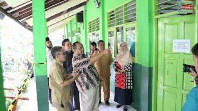 DPRD Kota Bogor Tinjau Kondisi SDN 9 Bantarjati, Minta Pemkot Maksimalkan Anggaran Untuk Perbaikan