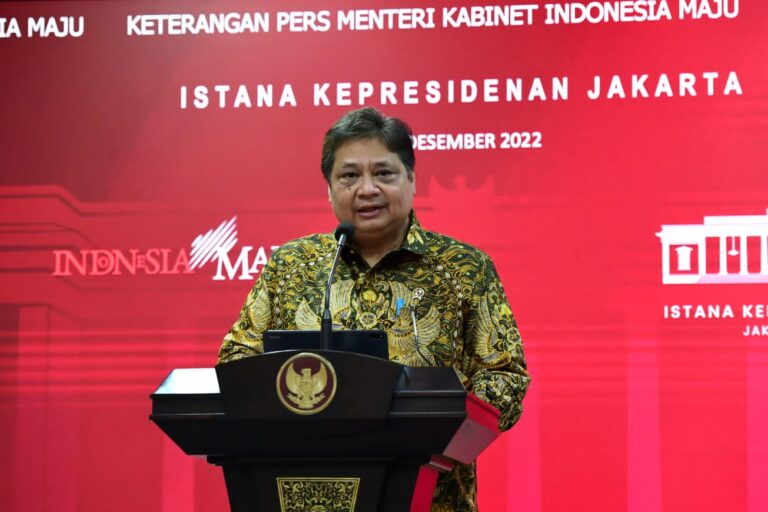 Airlangga: Pemerintah Proyeksikan Perekonomian Nasional 2023 Tumbuh 5,3 Persen