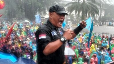 Aksi Buruh Jawa Barat Berhari-hari Selamatkan UMK Tahun 2023 dari Kejahatan OMNIBUS LAW UU Cipta Kerja