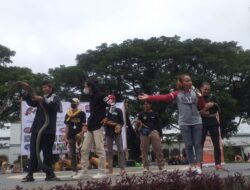 Pecinta Binatang Reptil Warnai Peringatan Hari Pencak Silat Internasional di Alun-alun Kota Bogor