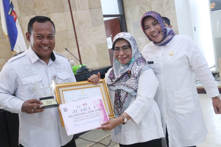 Kelurahan Cimahpar Raih Tingkat Nindya Kelurahan Layak Anak Kota Bogor