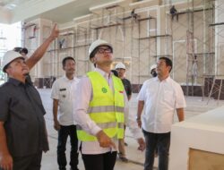 Atang Berikan Catatan Penting Pekerjaan Masjid Agung Kota Bogor, Perhatikan Kualitas dan Selesai Tepat Waktu !