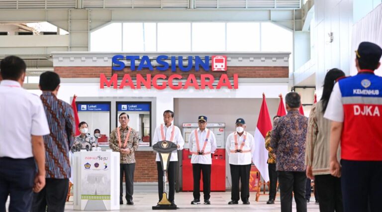 Revitalisasi Stasiun Manggarai Tahap 1 Diresmikan