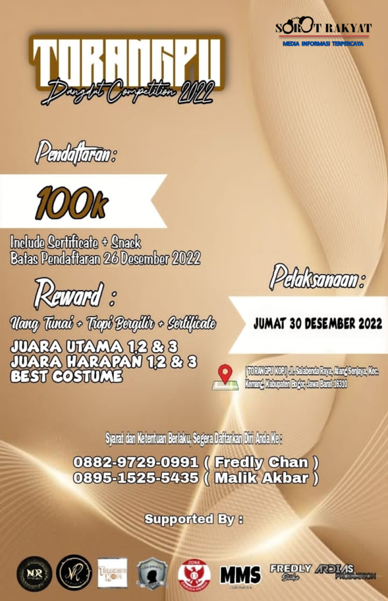 Raih Hadiah Uang Tunai Jutaan Rupiah di Torangpu “Dangdut Competitioan 2022”