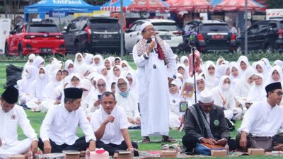 Pesan Dedie Rachim Saat Hadiri Khataman Al-Qur’an 1.000 Warga Menteng di Taman Manunggal