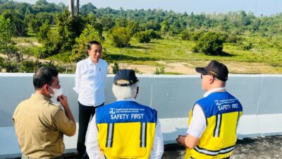 Presiden Resmikan SPAM hingga Tinjau Kawasan PT Pertamina Hulu Rokan