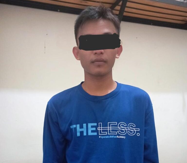 Polisi Amankan Pelaku Penjual Motor Bodong di Depan Mall Ramayana
