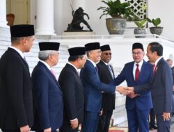 Jokowi Sambut PM Anwar Ibrahim di Istana Bogor