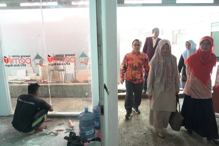 Komisi I Tinjau Kantor KPU Kota Bogor yang Mendapat Dana Hibah Rp3,6 miliar