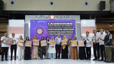 Dinkukmdagin Kota Bogor Launching Aplikasi Si-eMet