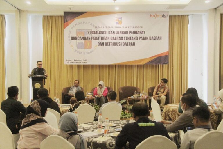 Bapenda Gelar Sosialisasi dan RDP Raperda Pajak dan Retribusi, Bima Arya Sampaikan 4 Substansi