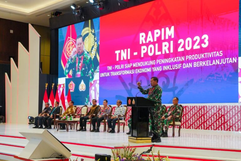 TNI-Polri Gelar Rapim “Berikan perlindungan, pengayoman dan pelayanan kepada masyarakat”