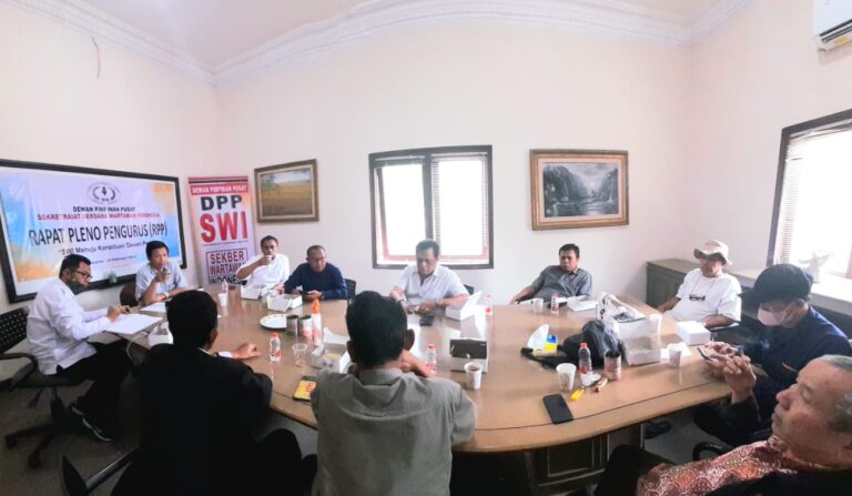 Gelar Rapat Pleno Pengurus, Ketum SWI: Evaluasi, Konsolidasi dan Pembenahan